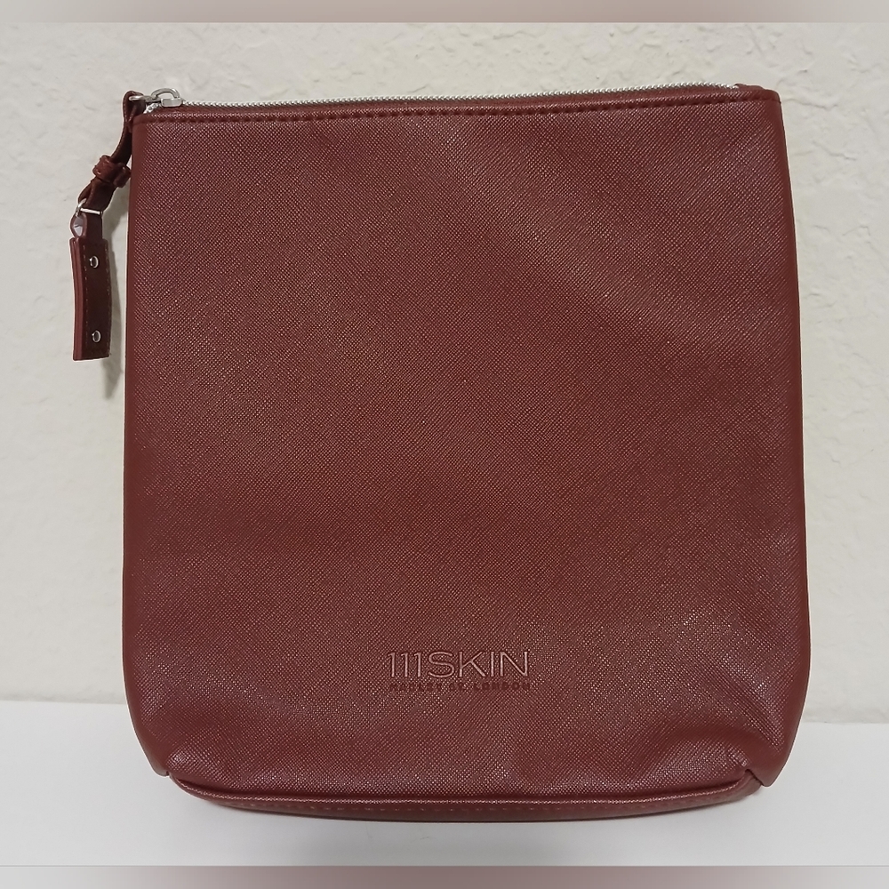 111SKIN Cosmetic Maroon Pouch‎